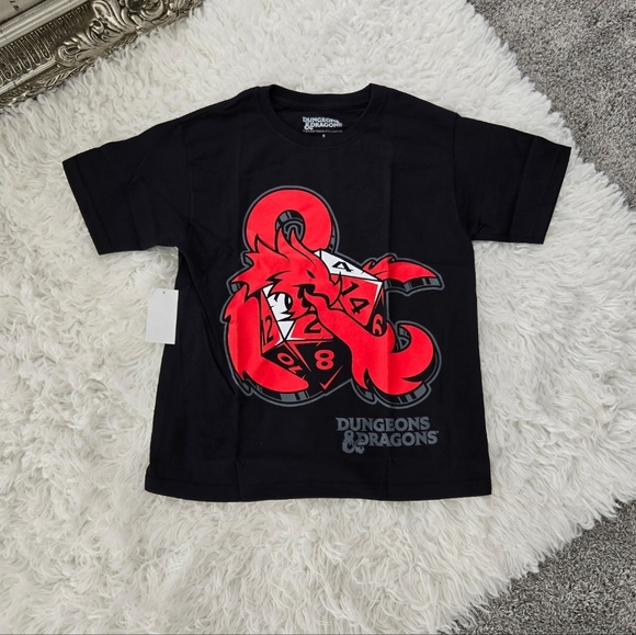Journeys Dungeons & Dragons Tee - Little Kid / Big Kid - Black. Size Small. - Picture 1 of 7
